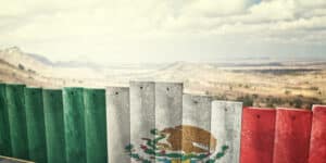 Children cross the US-Mexico border