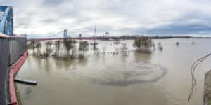 Heavy floods hit Europe