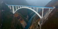 World s highest railway bridge