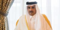 Qatar s Emir visits the UK